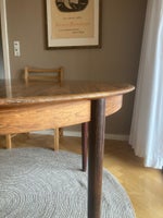 Spisebord, Valdnødde el teaktræ, b: 120