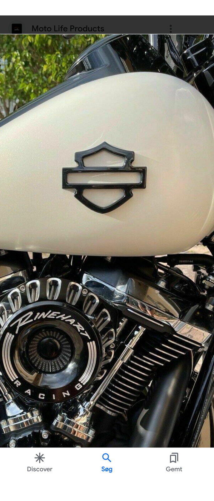 Harley Davidson tank Emblemer/ mærker