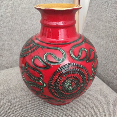 Keramik, vase, West Germany Bay, 27 cm H
model nr 60-26