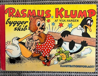 Original Rasmus klump fra 50 erne, Tegneserie, Pæn og ikke nyoptryk