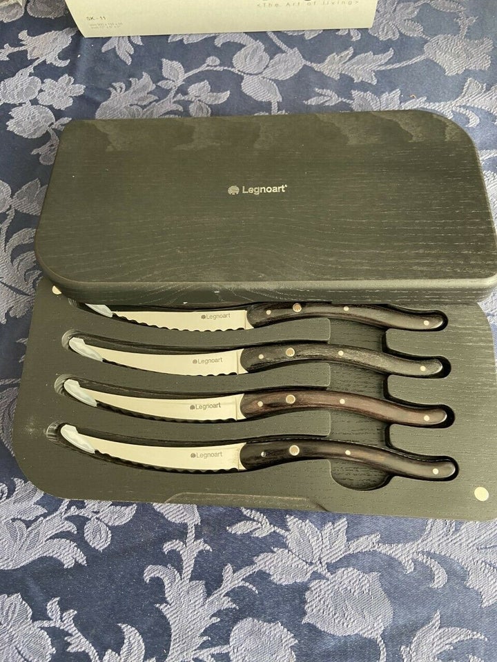 Bestik, Steak knive, Legnoart – dba.dk – Køb Salg Nyt og Brugt