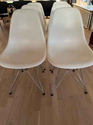 Eames, Side Chair DSR, Spisebords stol, Eames Plastic Side Chair DSR, forkromet fra Vitra

600 kr. P