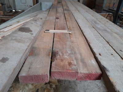 Planker, Jerntræ, Azobé bjælker/ planker 135 x 55 mm
Knap 4 meter i længden. 4 stk. Den ene er lidt 