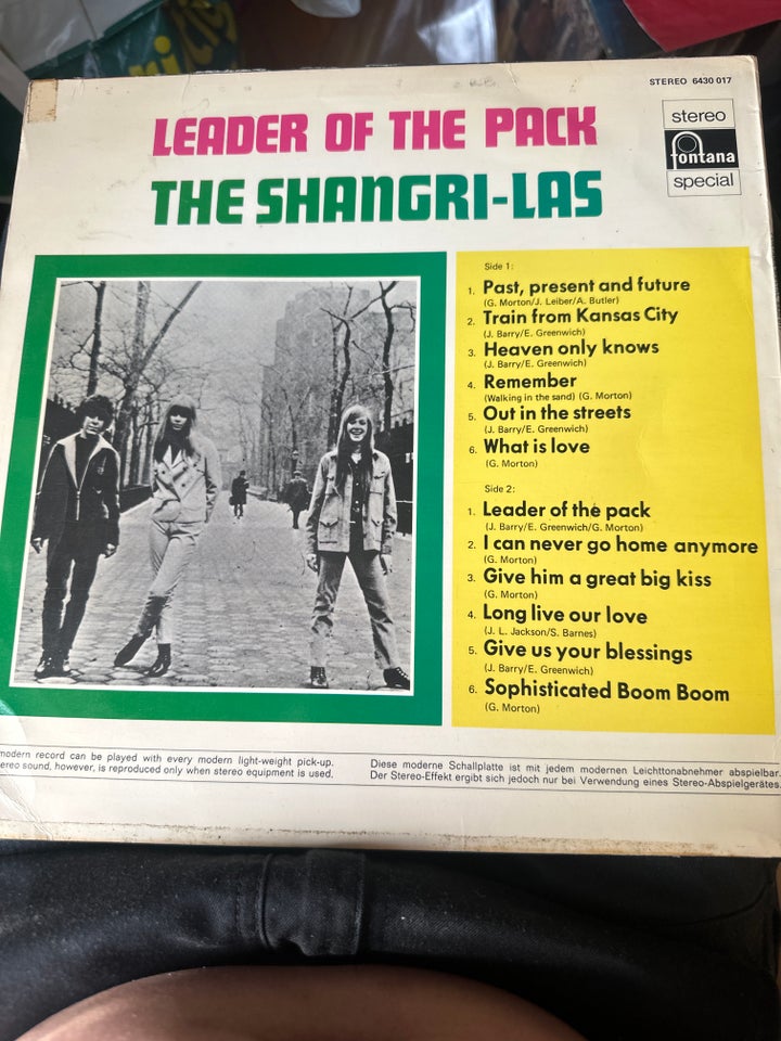 LP, The shangri-las