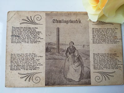 Postkort, Skamlingsbanken.Fra 1911