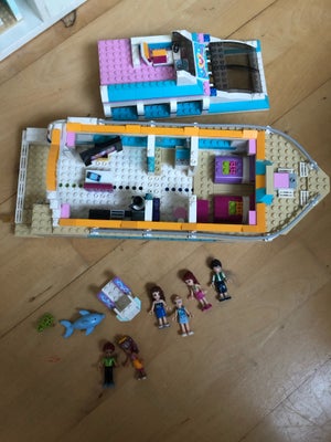 Lego Friends, Delfinbåd, Delfinbåd med tilbehør fra ikke ryger hjem. 