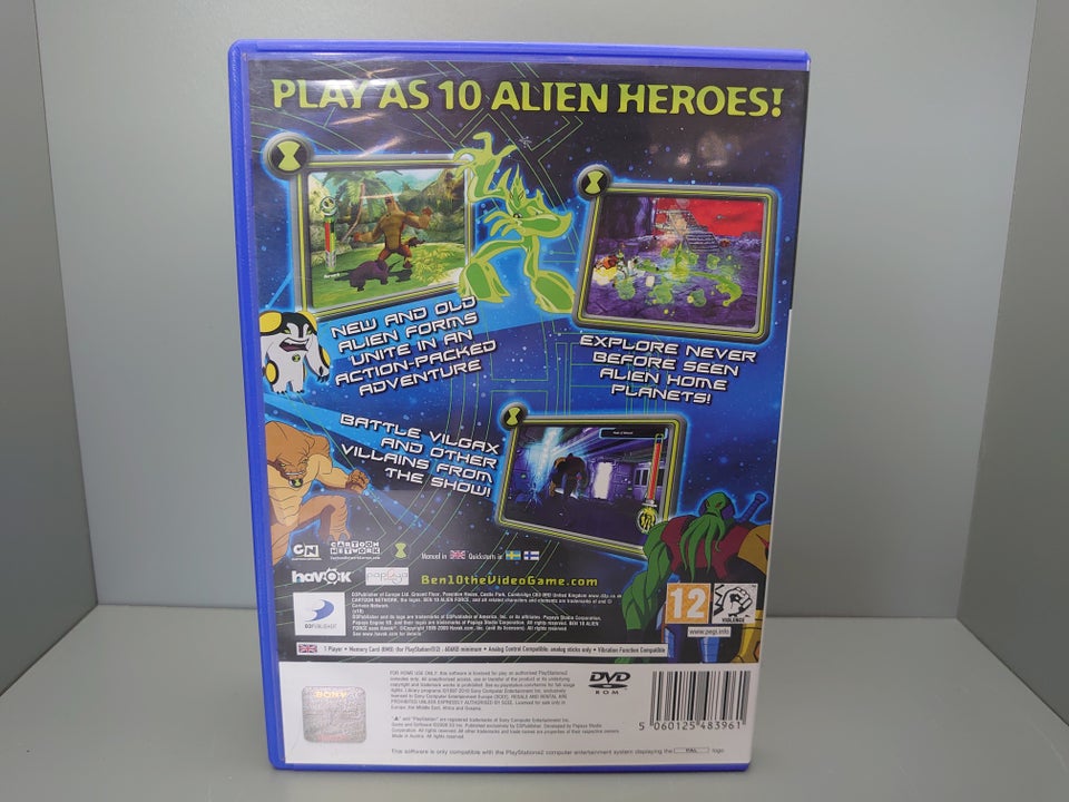 Ben 10 Alien Force Vilgax Attacks, PS2