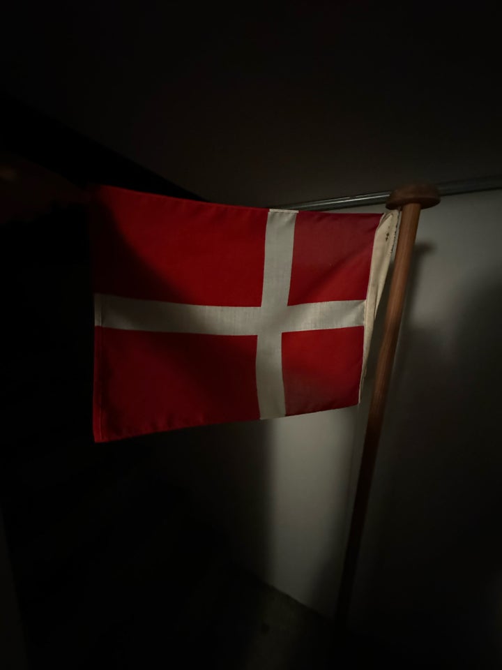 Flag på flagstang (ca. 180 cm)