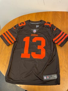 Cleveland Browns Jersey #13 Beckham Jr Mens 3XL Nike Dri Fit Legend Color  Rush