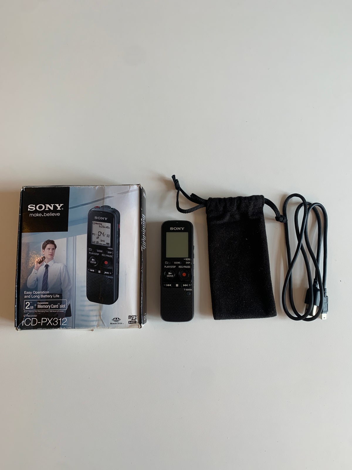 Diktafon, Sony, ICD-PX312