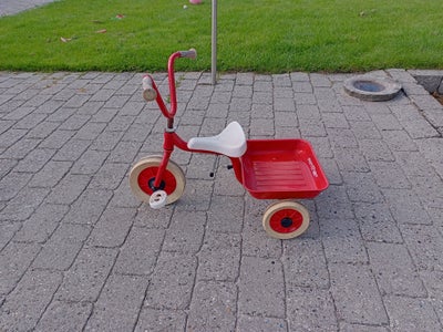 Unisex børnecykel, trehjulet, Winther, Rød Winther 3 hjulet børnecykel, næsten som ny. Naturligvis l