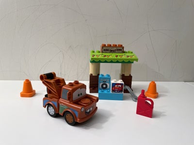 Lego Duplo, Cars, Bumles skur, hans ’Home Sweet Home’, fint dekoreret med lys i mange farver… Sæt nr