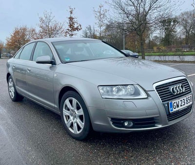 Audi A6, 2,4 V6, Benzin, aut. 2006, km 370, 4-dørs, Fantastisk bil med masser af plads og komfort. K