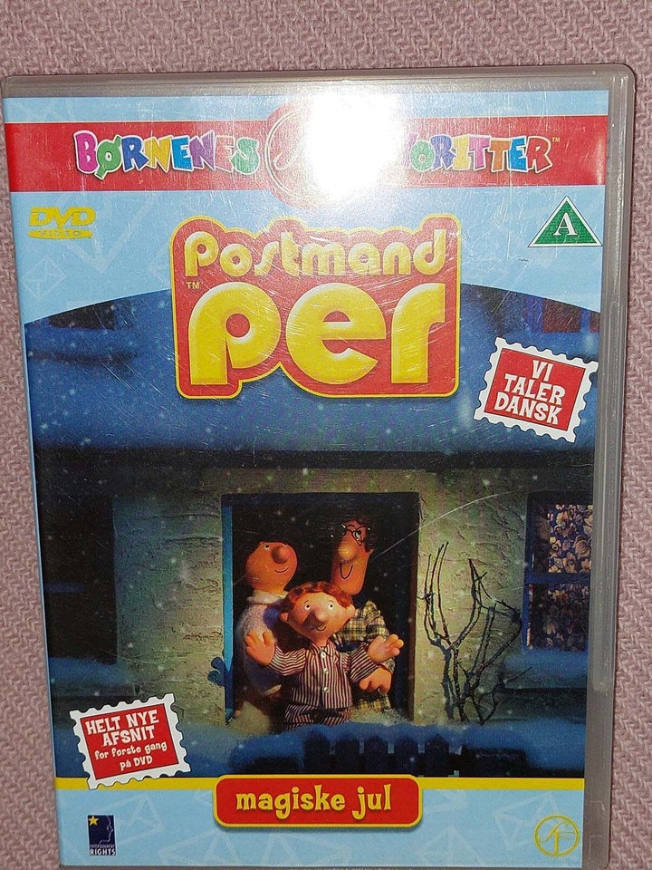 Postmand Per, DVD, tegnefilm