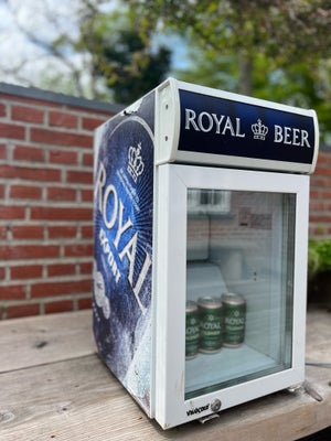 Mini Cooler Royal Beer, b: 35 d: 45 h: 60, Sælger mit mini-køleskab fra Royal da jeg ikke får det br