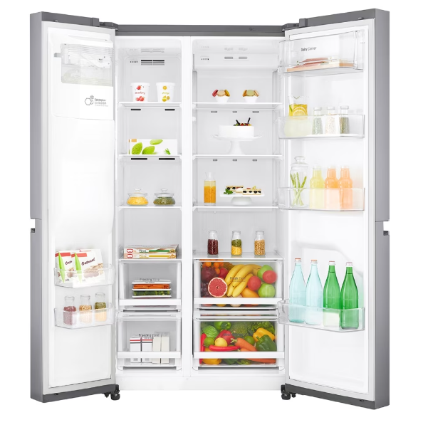 Amerikansk køleskab, LG LG GS-L668PL, 625 liter