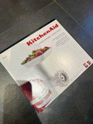 Kødhakker, Kødhakker til Kitchenaid maskine. Aldrig brugt. Nypris kr 1.000,- 