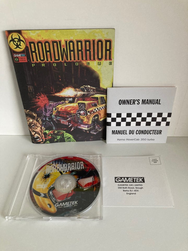 Quarantine II Road Warrior (1995) Big Box, til pc, racing