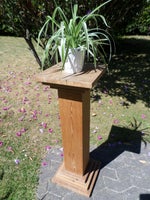 Piedestal/Blomster-lampestander, 100 år gl., b: 35 d: 35