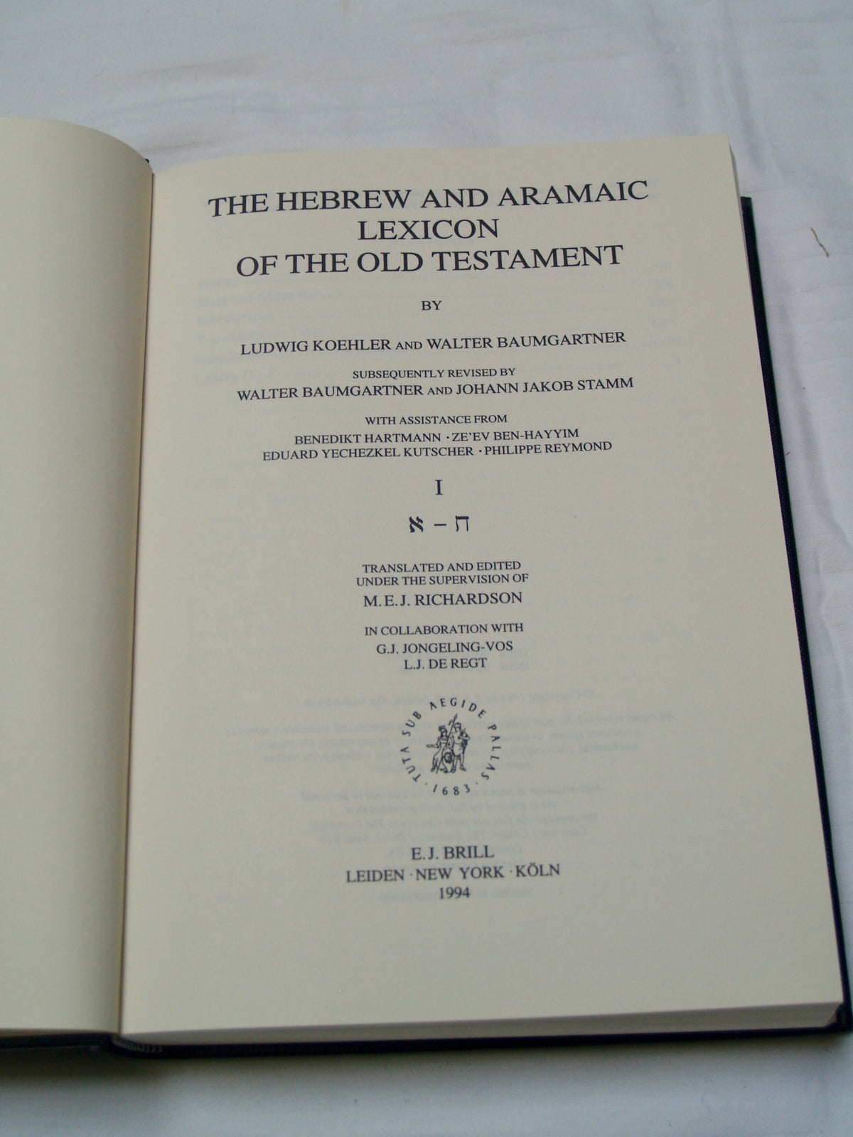 The Hebrew and Aramaic, Lexicon of the Old Testament