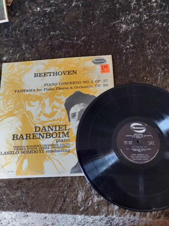 LP, DANIEL Barenboim, BEETHOVEN