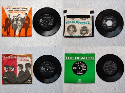 Single, The Beatles, 4 singler med The Beatles sælges samlet.
Det drejer sig om flg.:

Roll Over Bee