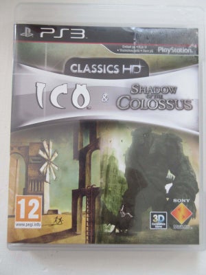 The Ico & Shadow of the Colossus Collection (PlayStation 3) PS3 complete  game VG