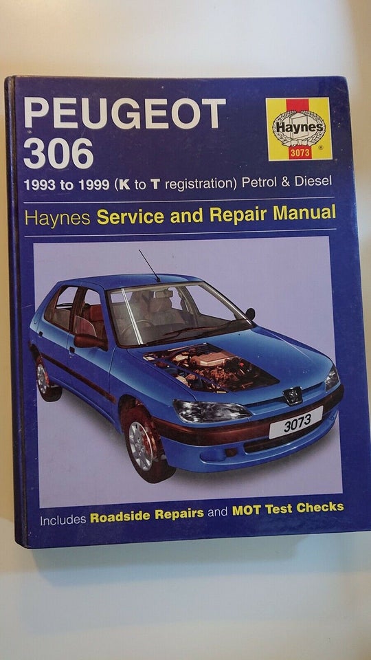 Fundament skotsk rigtig meget Haynes Peugeot 306 1993 til 1999 – dba.dk – Køb og Salg af Nyt og Brugt