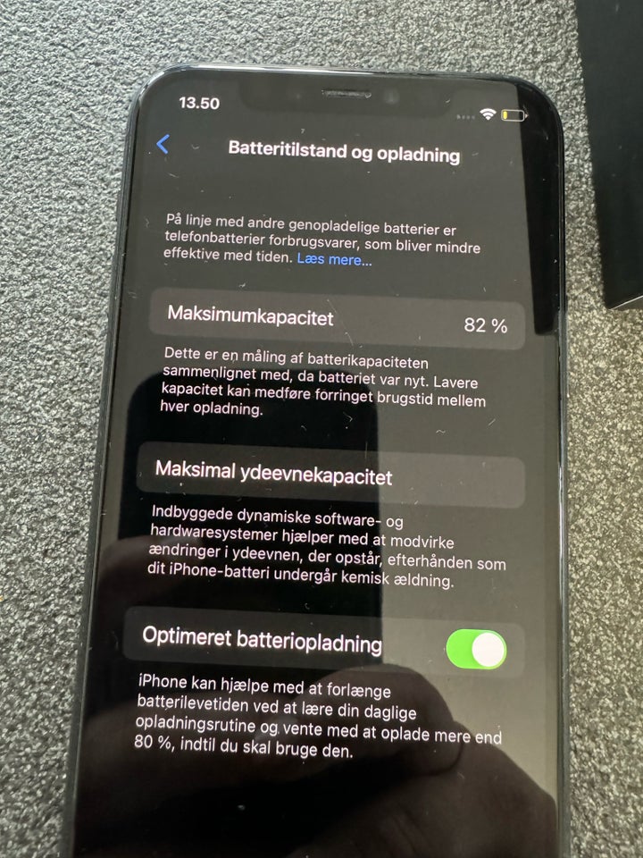 iPhone 11 Pro, 64 GB, grå