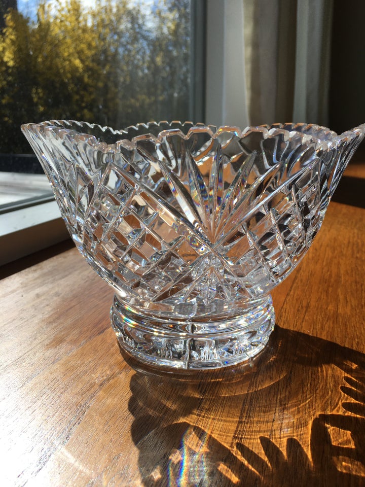 Glas, Krystal skål, Edinburgh Crystal