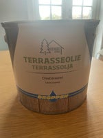 Terrasseolie klar, Droppen, 4L liter