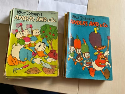 24 x Anders And blade-1958 & 1959, Disney, Blad, Sælges gamle Anders And blade :  13 blade fra 1958 