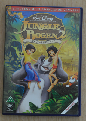 Junglebogen 2, instruktør Walt Disney, DVD, tegnefilm, Junglebogen 2
Se gerne mine andre annoncer me