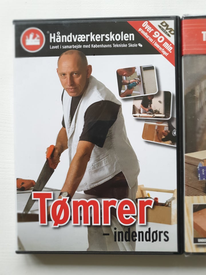 Faglære Tømrer, instruktør Tømrerfaget, DVD