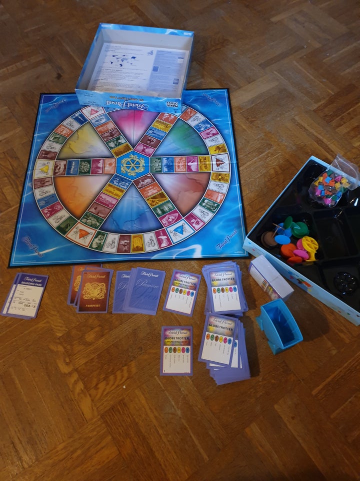 Trivial Pursuit Globetrotter, Familiespil, brætspil