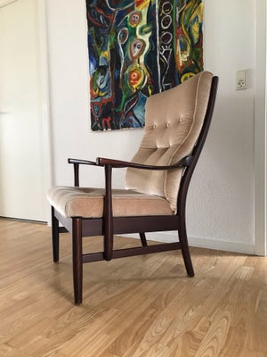 Otiumstol, velour, Farstrup Casa ( Røgfri ), En rigtig god komfortstol . Kommer fra røgfrit hjem . D
