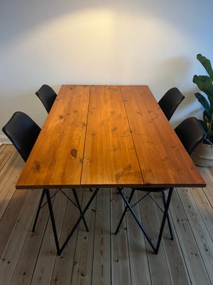 Spisebord, Træ, Ukendt, b: 90 l: 150, Det fineste hjemmelavede spisebord i målene 150x90x75. Bordet 