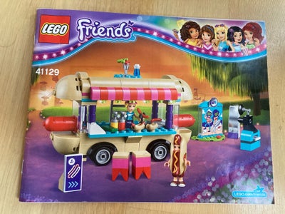 Lego Friends, 41129 pølsevogn i forlystelsespark, Kan hentes i Farum eller Virum 