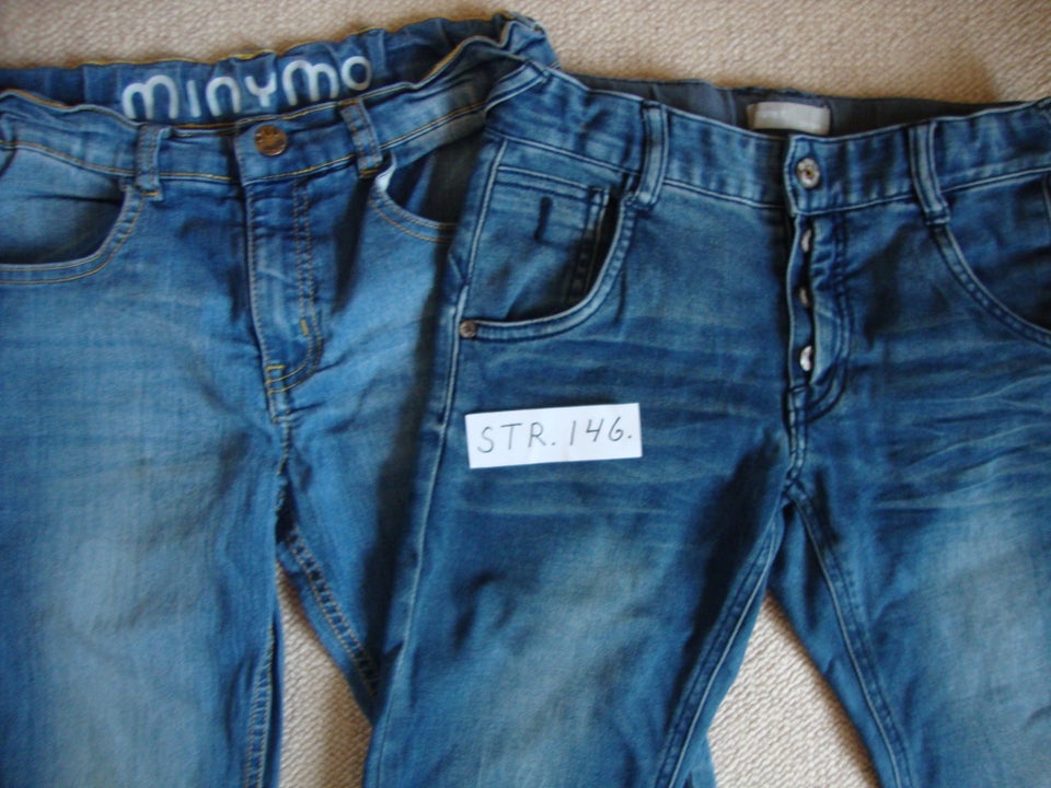 Jeans, 2 par jeans, Minymo og Name it