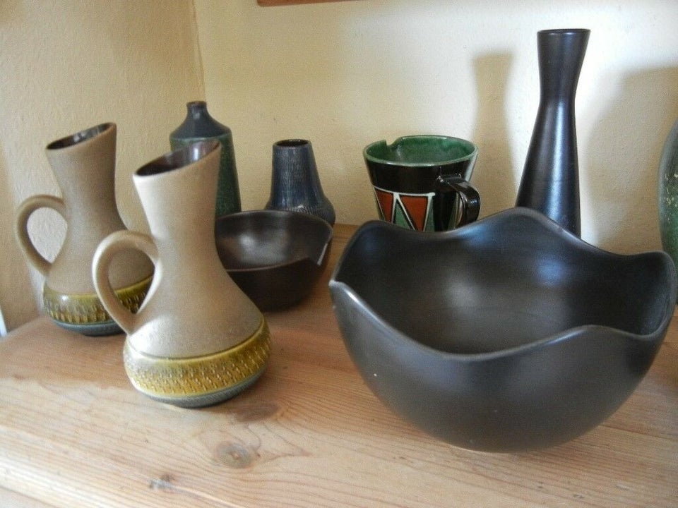 Retro keramik , BAY - W.Germany - SE ALLE 8 BILLEDER