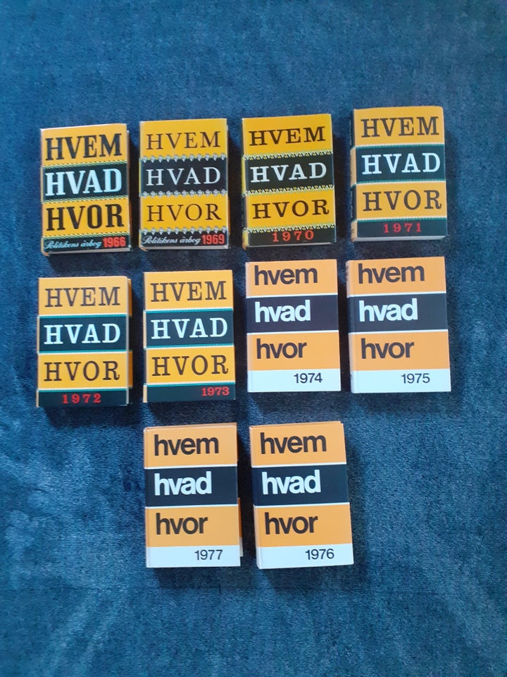 Hvem Hvad Hvor, anden bog