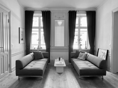 Sofa, stof, 3 pers. , Fredericia Furniture, Eksklusive Delphi sofaer 2 stk. fra Fredericia Furniture