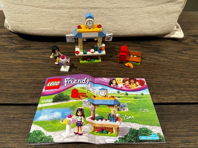 Lego Friends, 41098 Emmas turist kiosk, Fint lille Lego friends sæt - alle dele haves og står samlet