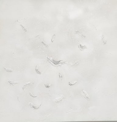 Akrylmaleri, Melanie Simonsen, motiv: Andet, stil: Abstrakt, b: 50 h: 50, Smuk Angelic akryl maleri 