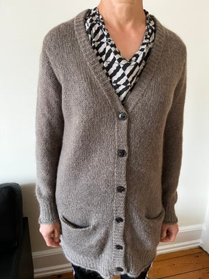 Cardigan, Filippa K, str. 38, Beige, Næsten som ny, Beige cardigan fra Filippa K i str.S/38, næsten 