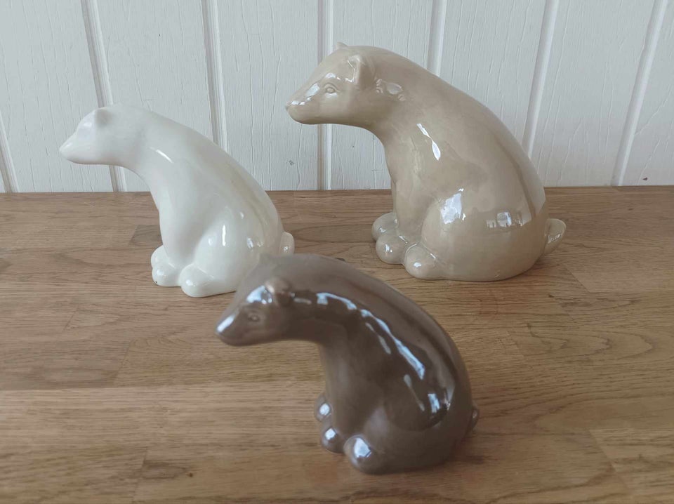 Porcelæn, 3 Porcelæns bjørne