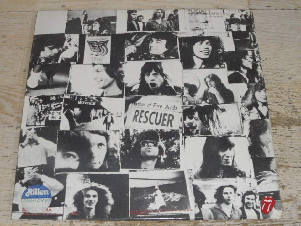 LP, THE ROLLING STONES, EXILE ON MAIN ST"