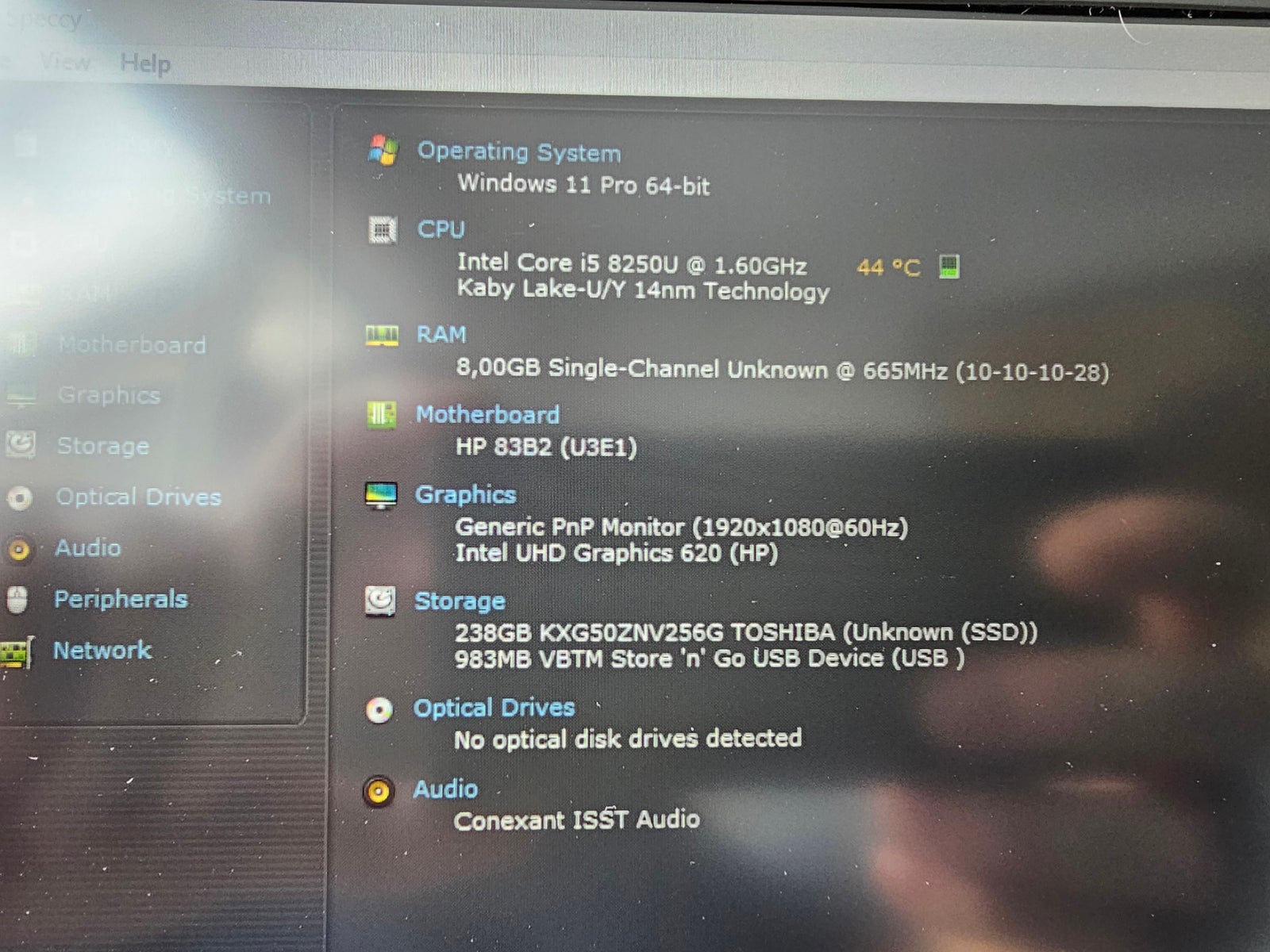 HP EliteBook 850 G5 - 15', Intel Core i5 - 8350U / 1.7 GHz, op