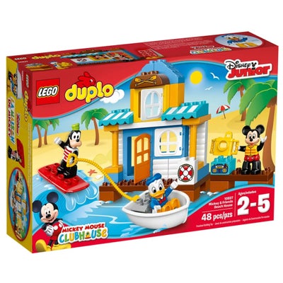 Lego Duplo, Mickey og Venner - strandhus - 10827, 
Sælger dette fine Duplo sæt - Mickey og Venner St