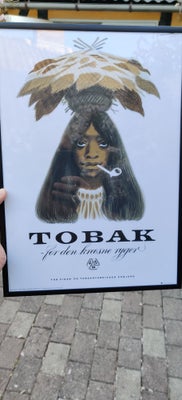 Tryk, Ukendt., motiv: Rygende kvinde, En af de gode gamle FDB reklameplakater. Her af den rygende kv